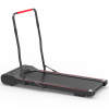 Under Desk Walking Pad Treadmill Foldable with Handlebar Remote Controll, 300 LB Capacity