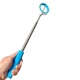 1pc Telescopic Golf Pick-up Club; Ball Picker For Outdoor Golf Training And Exercise (Color: Blue)