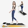 Under Desk Treadmill , Walking Treadmill 2 in 1 for Walking , Quiet and Powerful, Installation-Free